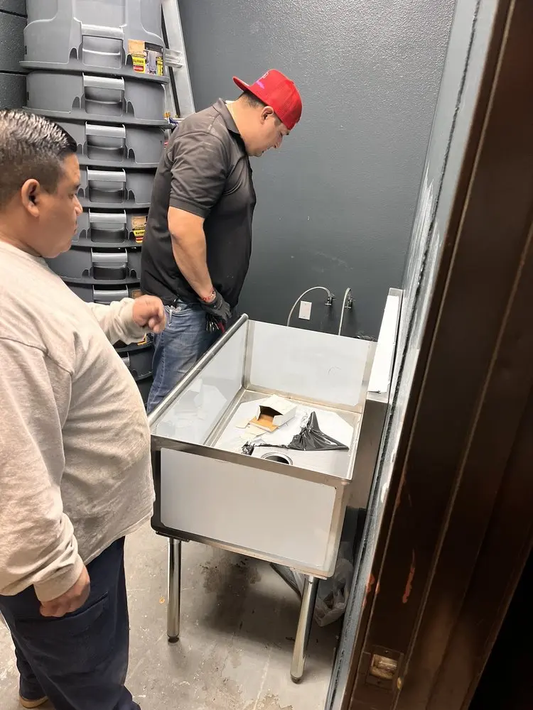 Commercial plumbing and sink installation in Baynard Village